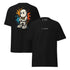 Camiseta Mural con diseño graffiti urbano y logo frontal bordado en algodón 100%