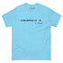 Camiseta Lobarmocat unisex clásica 100% algodón con diseño estructurado y doble costura, ideal para moda casual.