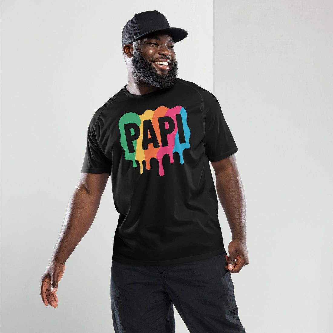 Camiseta Deportiva Papi Colors | Streetwear Deportivo en Algodón 100% Unisex