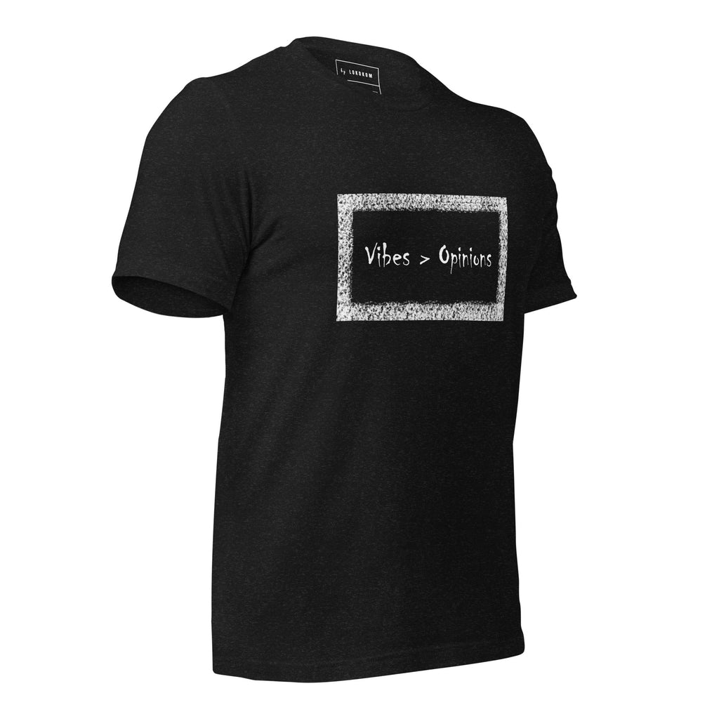 Camiseta Vibes algodón suave con mensaje positivo y estilo auténtico